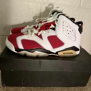 Jordan 6 Retro Carmine 2021 (GS) Size 7Y